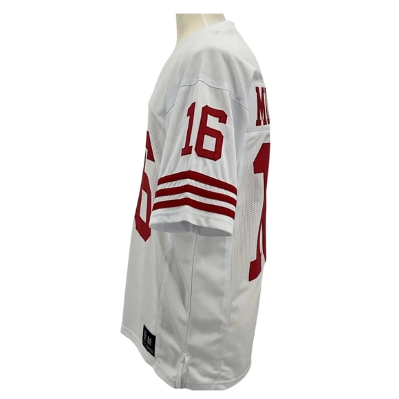 New NFL Joe Montana San Francisco Throwback Jersey Multiple Sizes - Picture 4 of 7